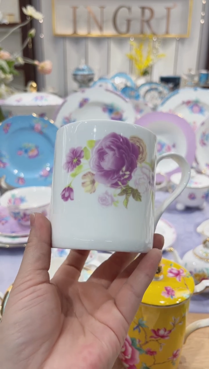 36%以上骨粉骨瓷口杯 