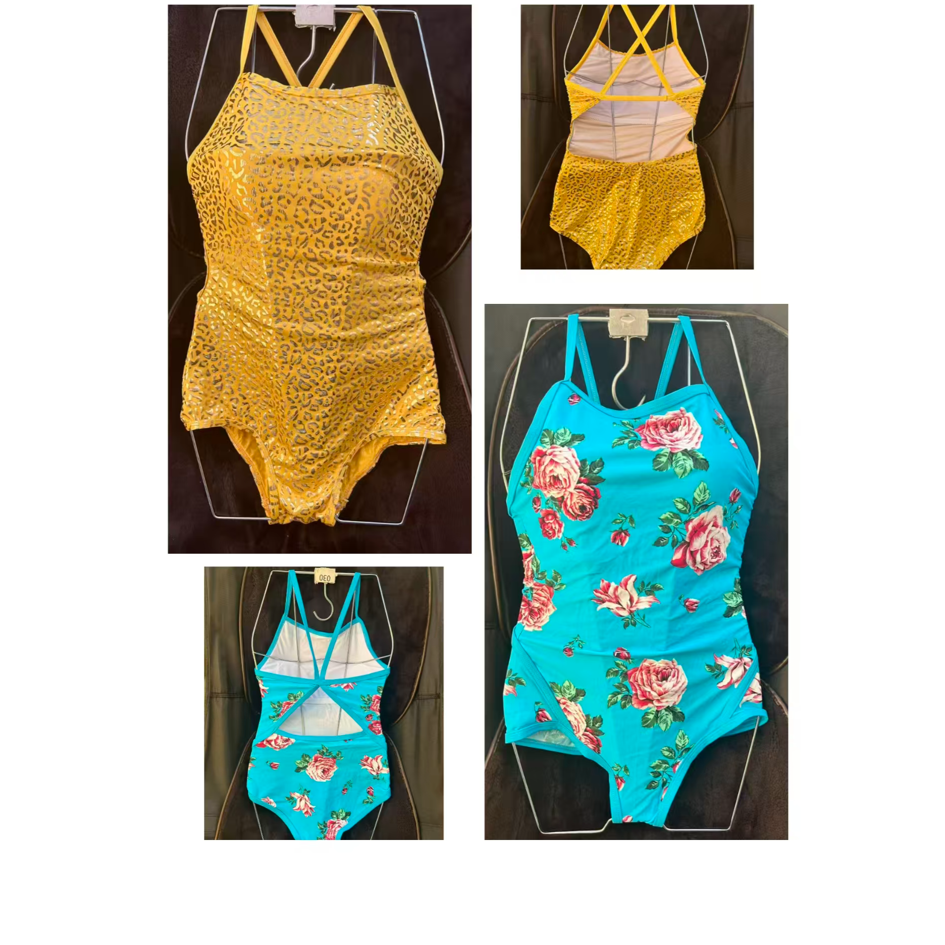 特价款主播过款拍编号连体竞速泳衣