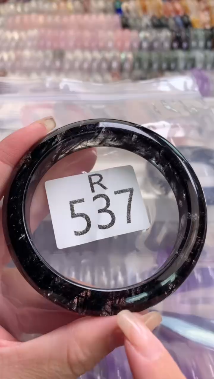 水晶珠宝半成品未镶嵌我*?水晶手镯537-61