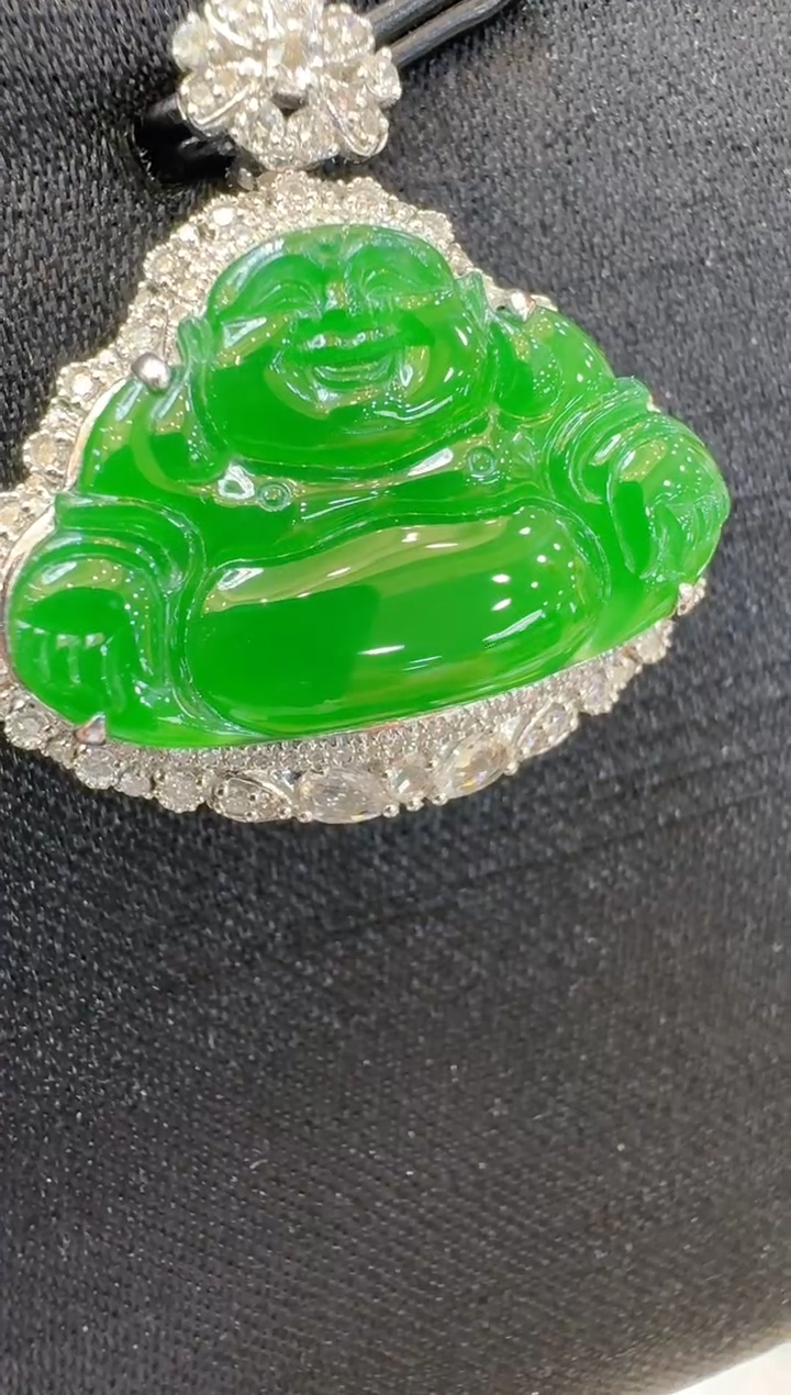 【闪购商品】翡翠吊坠(不含链)18K金镶嵌多样性团购发一件