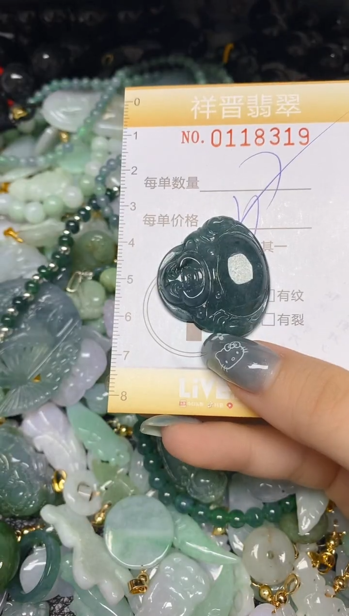 【闪购商品】翡翠颈饰未镶嵌闪购0118319