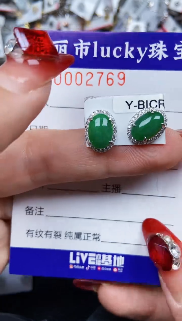 【闪购商品】翡翠颈饰银S925镶嵌2769
