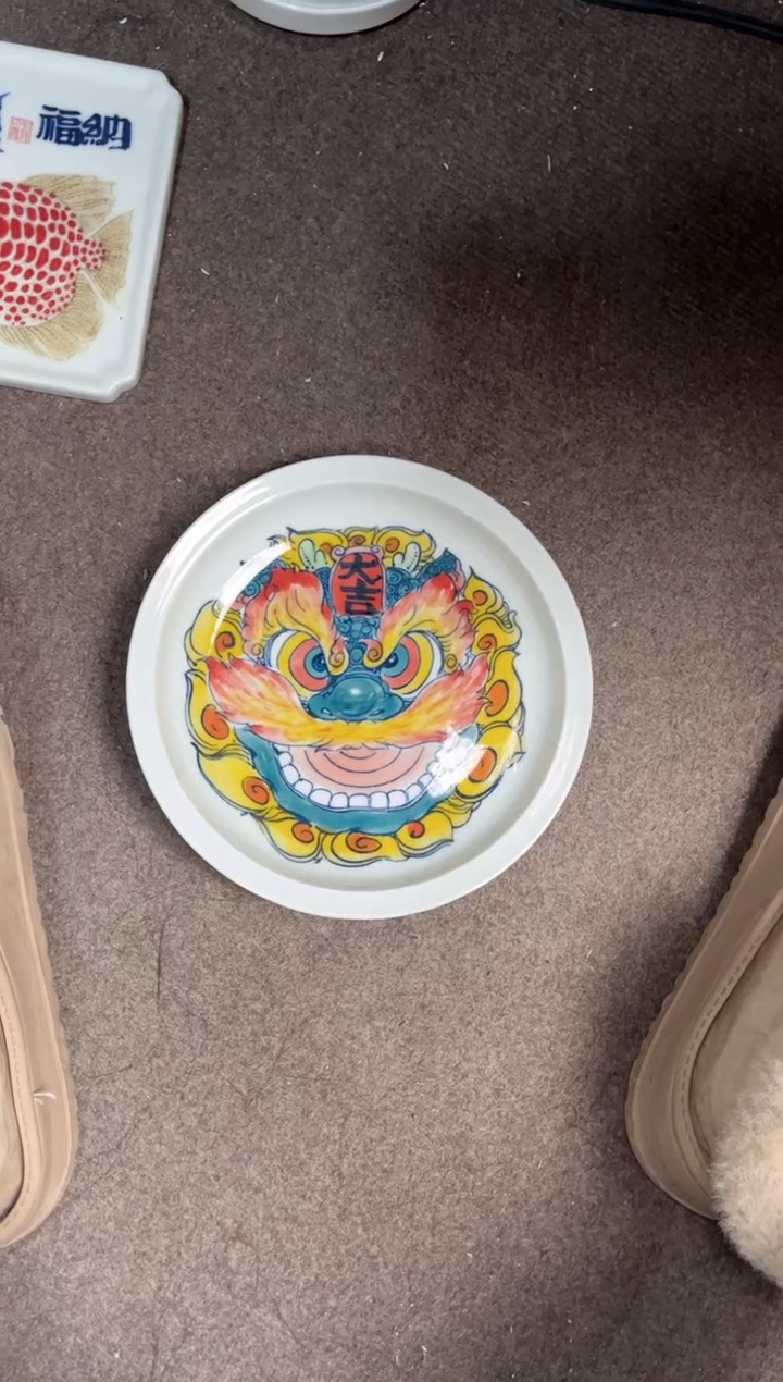 拙明院（微瑕价格）高足醒狮壶承