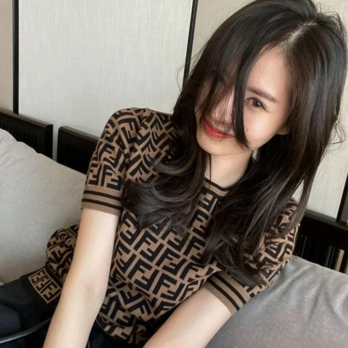 99新 FENDI/芬迪 双双臻选/kk00019/芬迪短袖/38