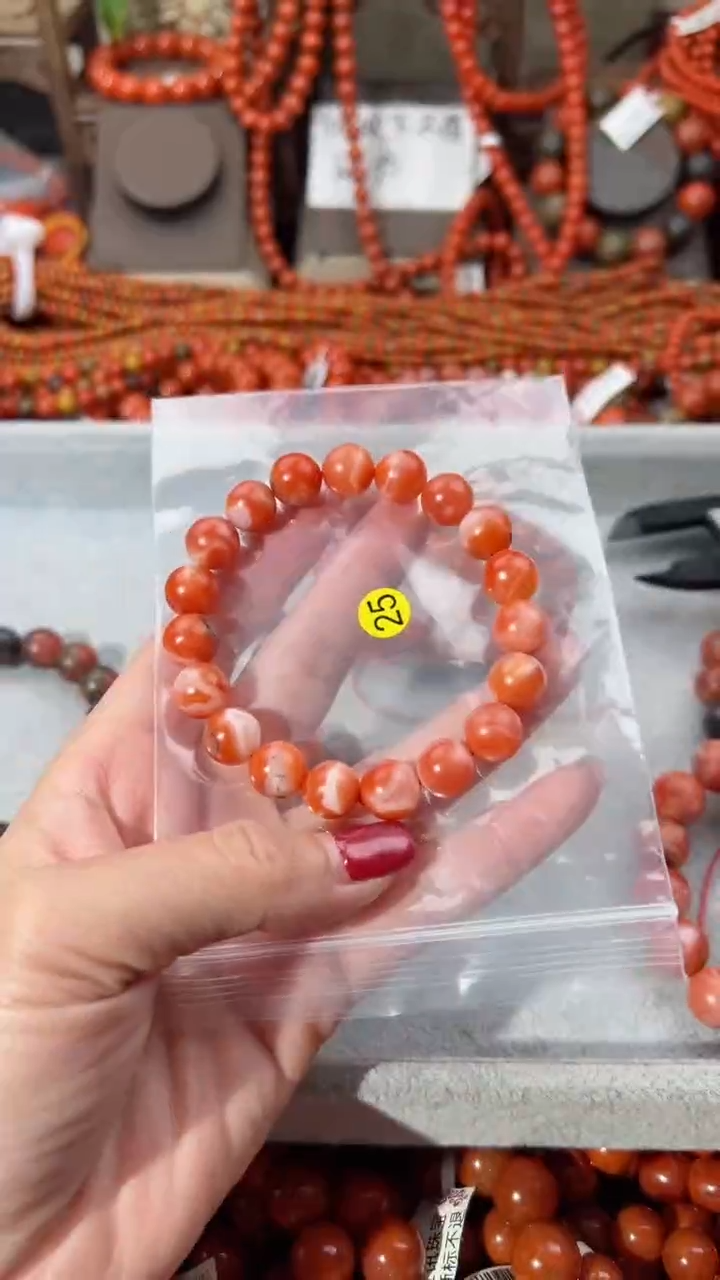 【闪购商品】南红玛瑙手串未镶嵌10+