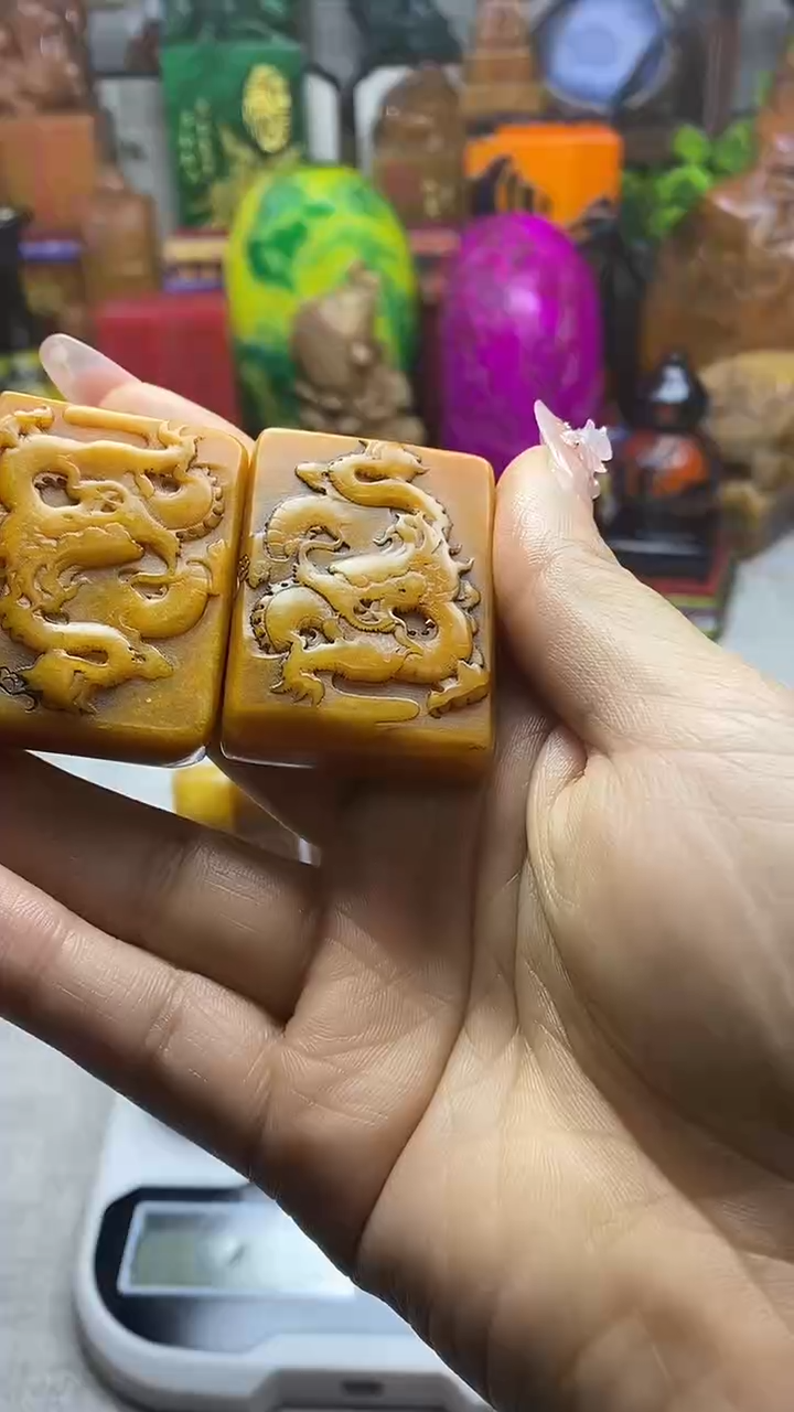 寿山石印石纯天然石料