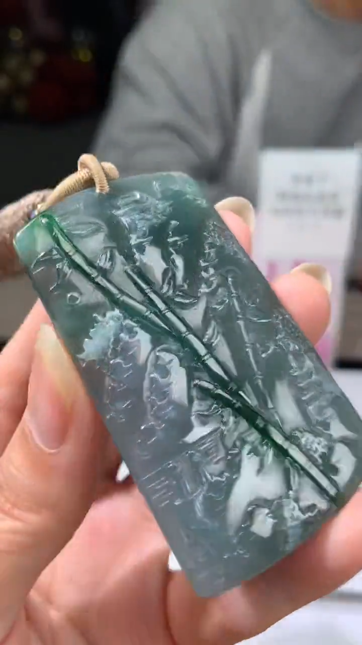 【闪购商品】定制翡翠未镶嵌不退不换CMH1件-A