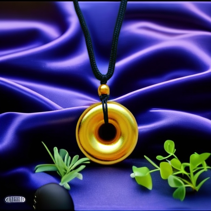 铜合金吊坠 铜合金平安扣实心简约平安扣素款平安扣吊坠