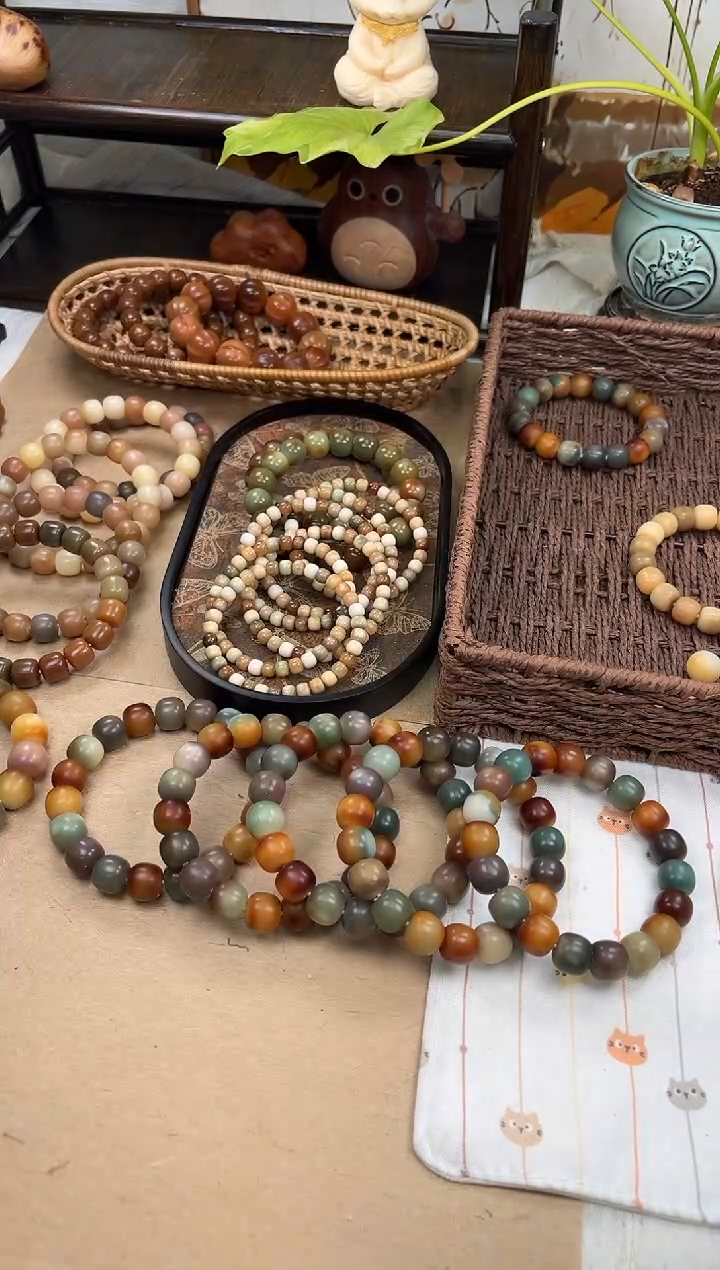 手串菩提根/象牙果a510 卡14 干磨万圣家族孔一般