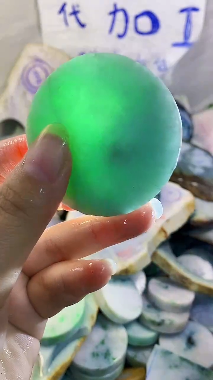 裸石翡翠纯天然翡翠A货220