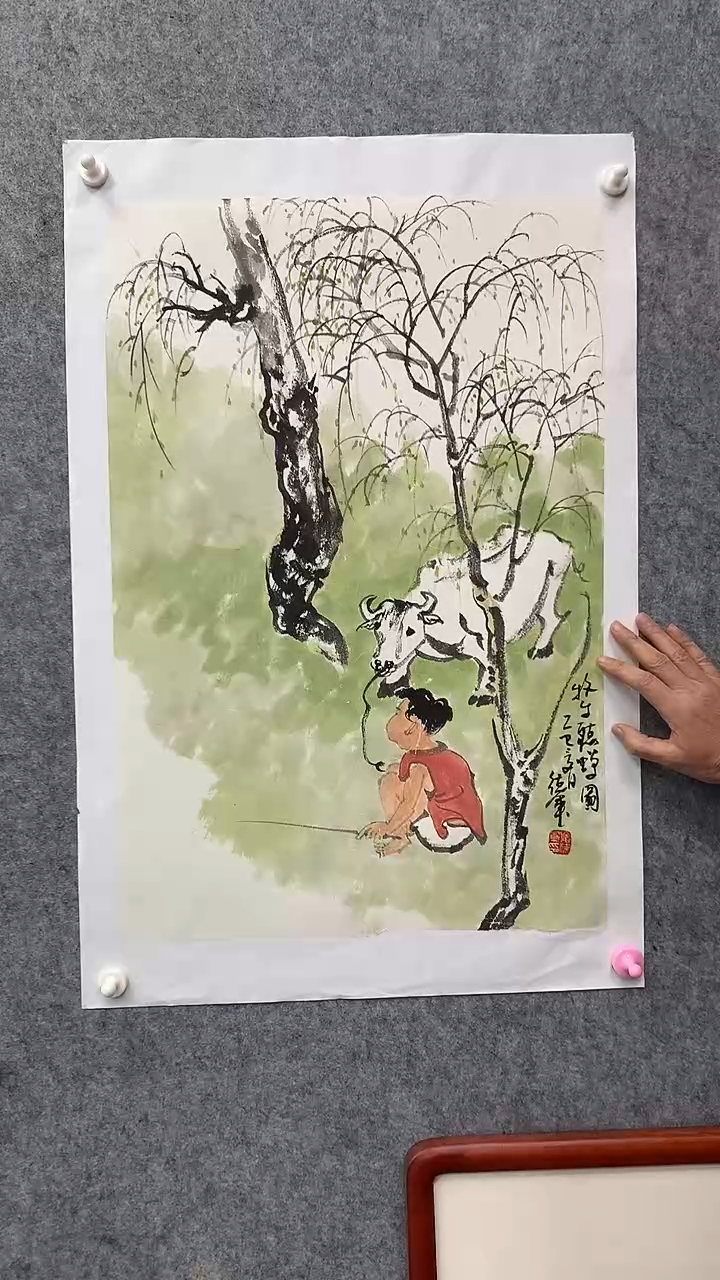 国画夏德军人物1111111111111111