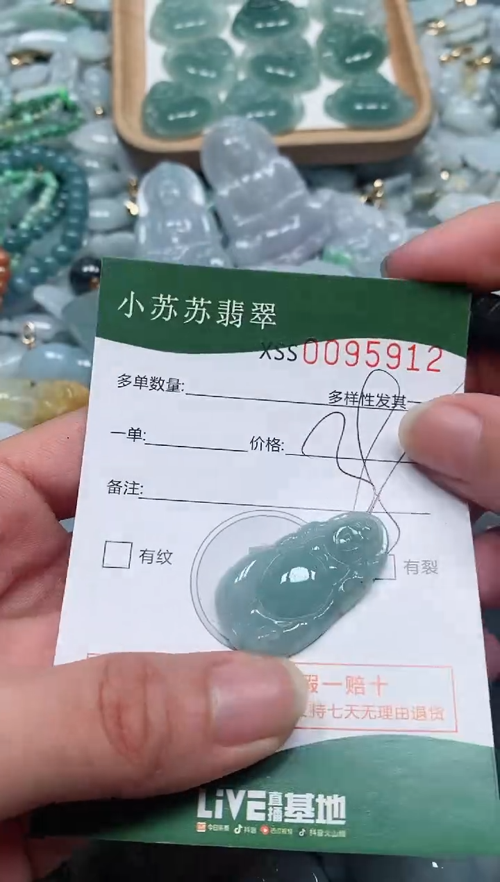 【闪购商品】翡翠颈饰未镶嵌闪购商品0095912