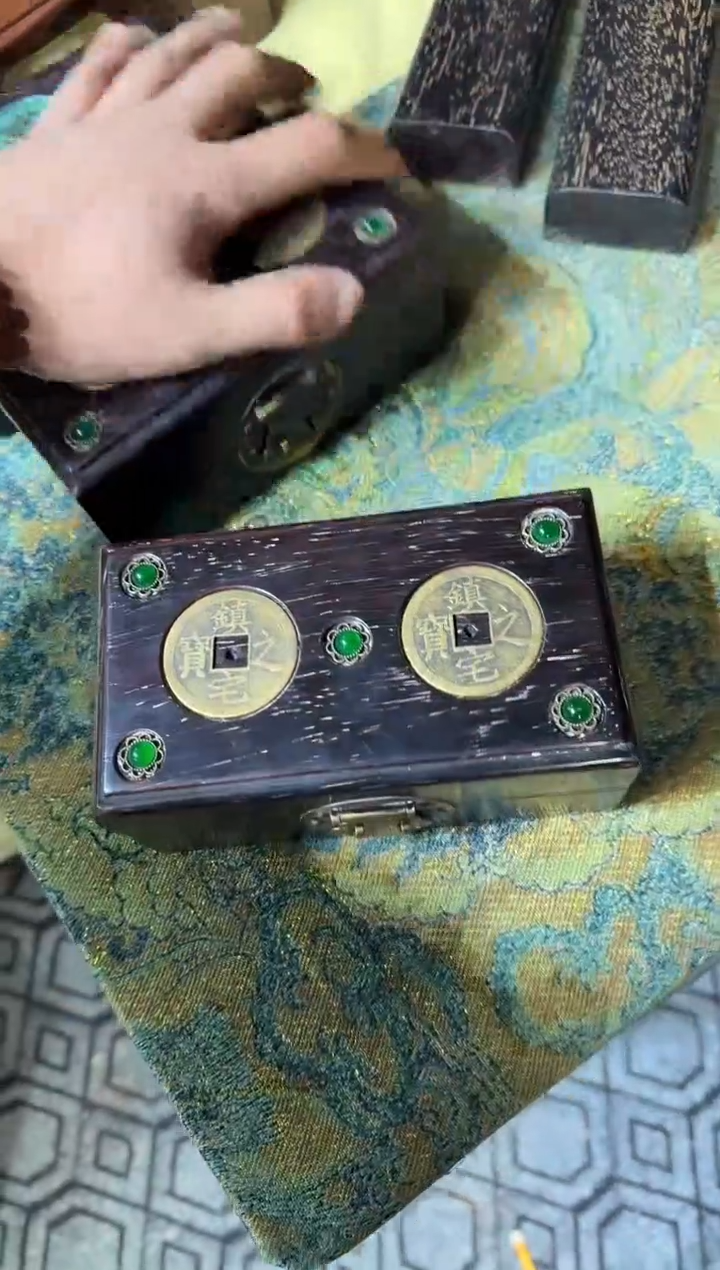 檀香紫檀（小叶紫檀）小叶紫檀钱盒1111