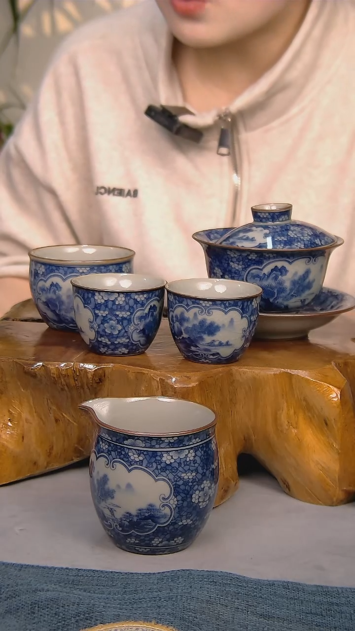 【闪购商品】简装家用款5件套 陶瓷家用茶具系列