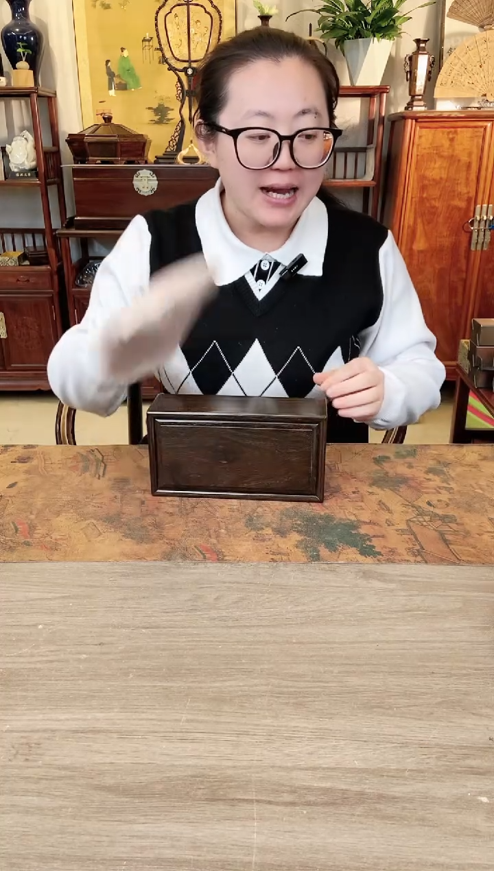 【闪购商品】红酸枝木类成套家具大红酸枝 抽拉盒21*11*6.5