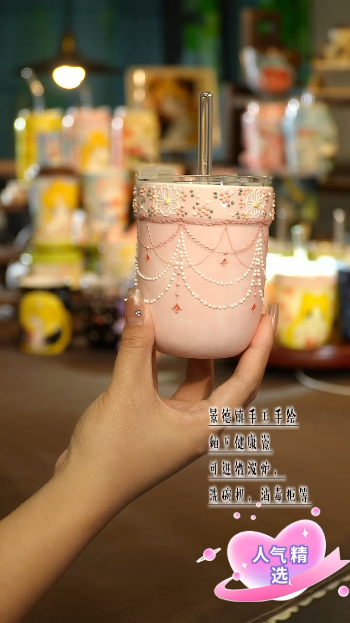 景德镇手绘陶瓷&A085