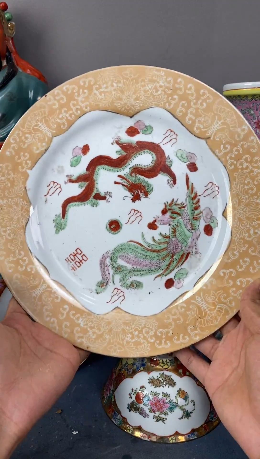 摆件陶567老厂瓷微瑕慎拍（已开价）