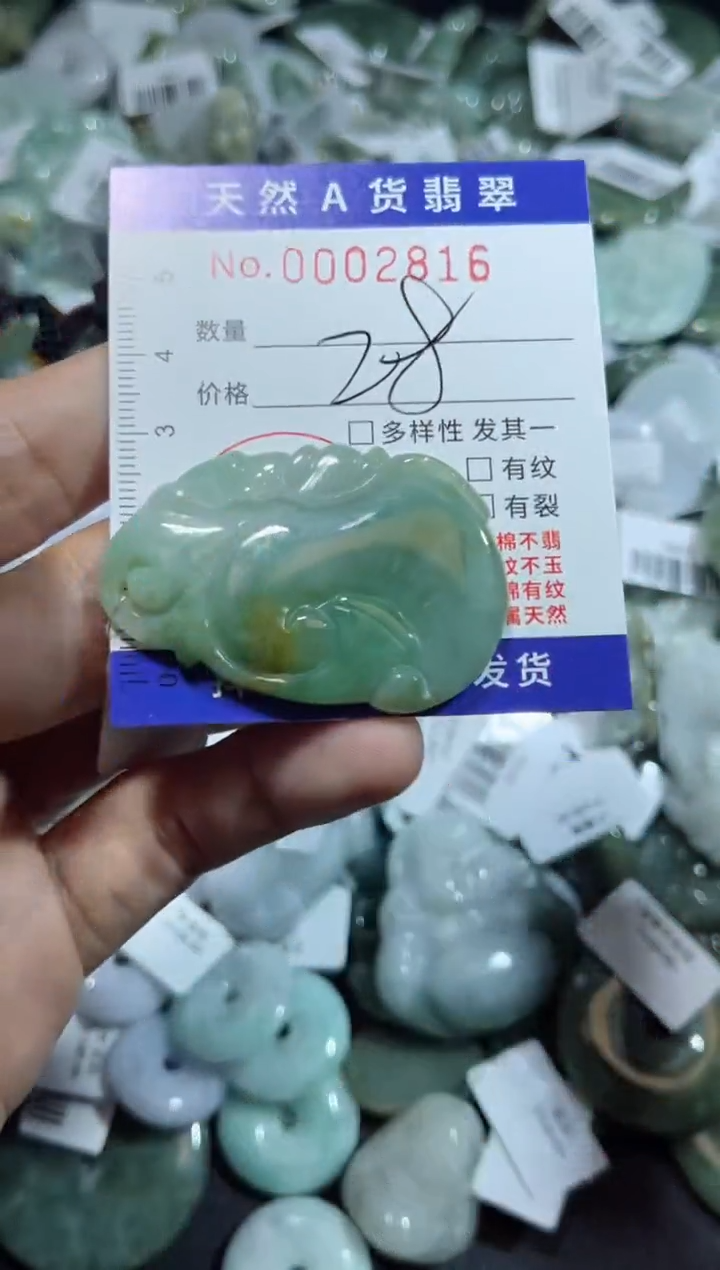 【闪购商品】翡翠颈饰未镶嵌00002816