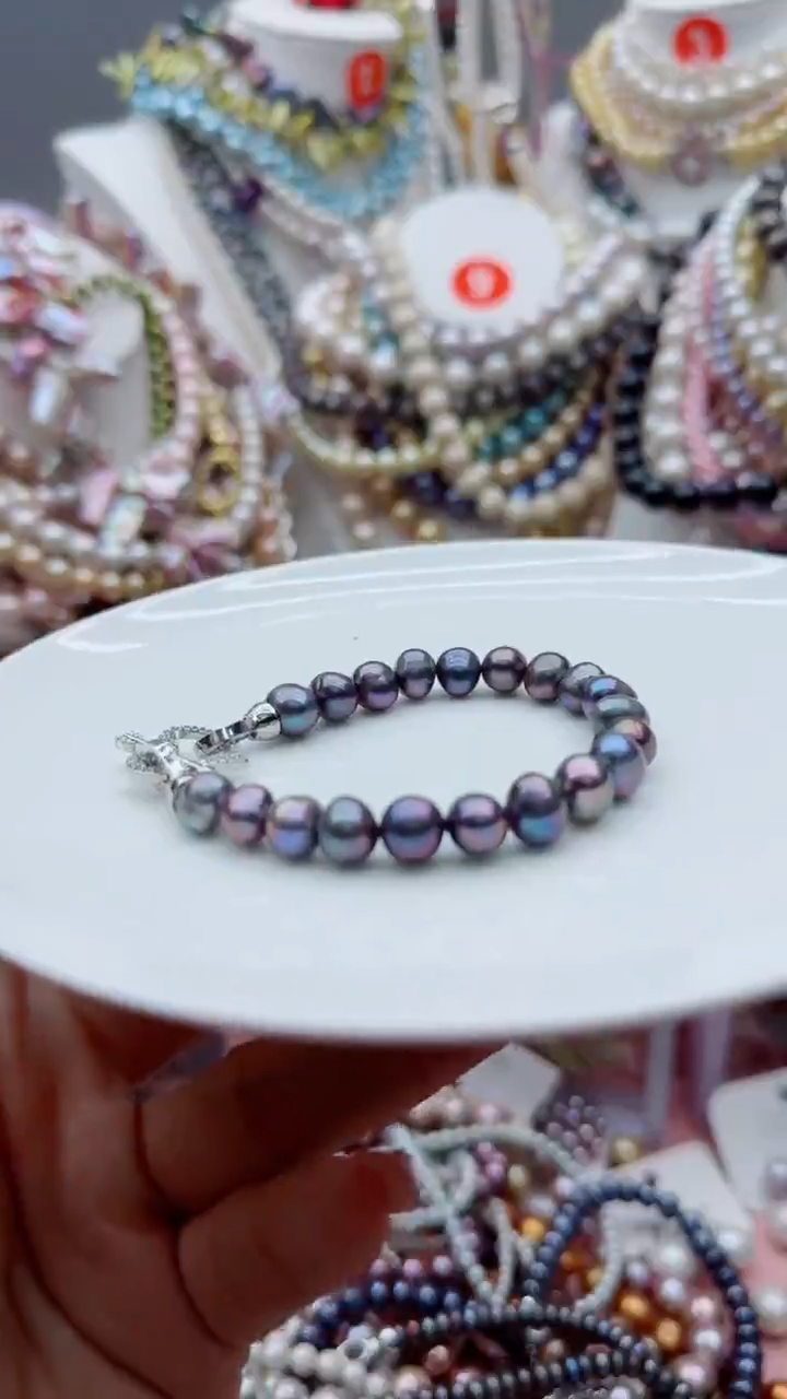 淡水珍珠未镶嵌颈饰1