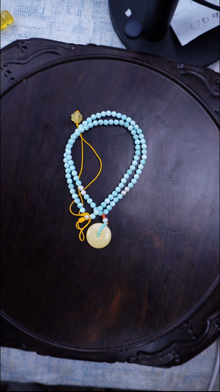 琥珀颈饰未镶嵌12.13日 46号链接 多样性发