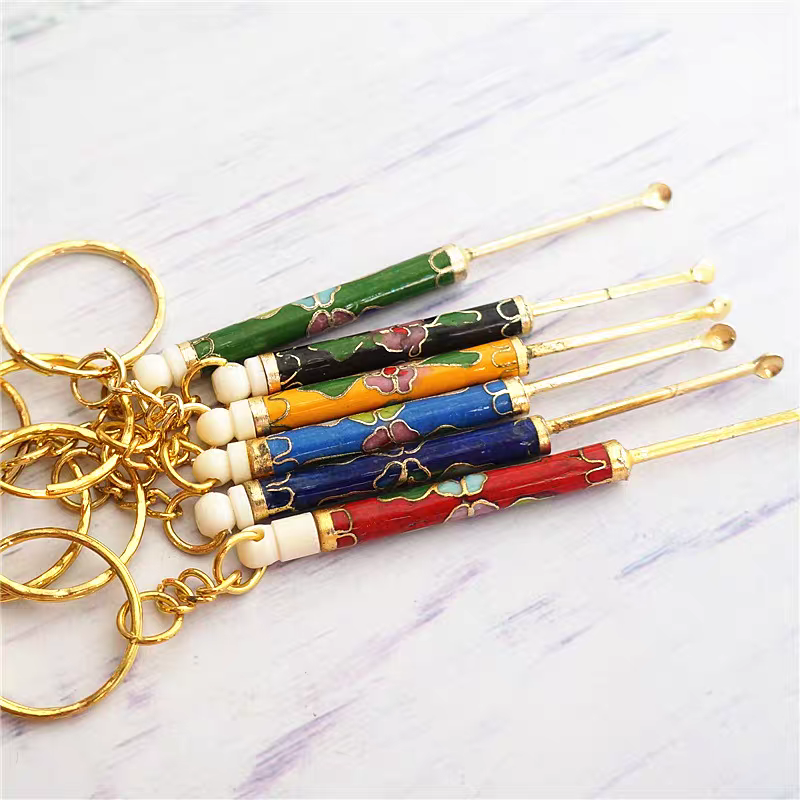 非遗景泰蓝工艺精致挖耳勺