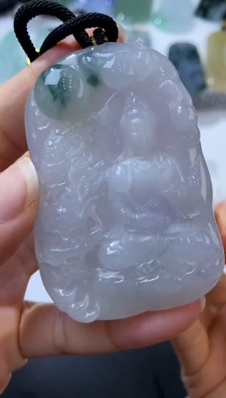 未镶嵌挂件翡翠376926   多人