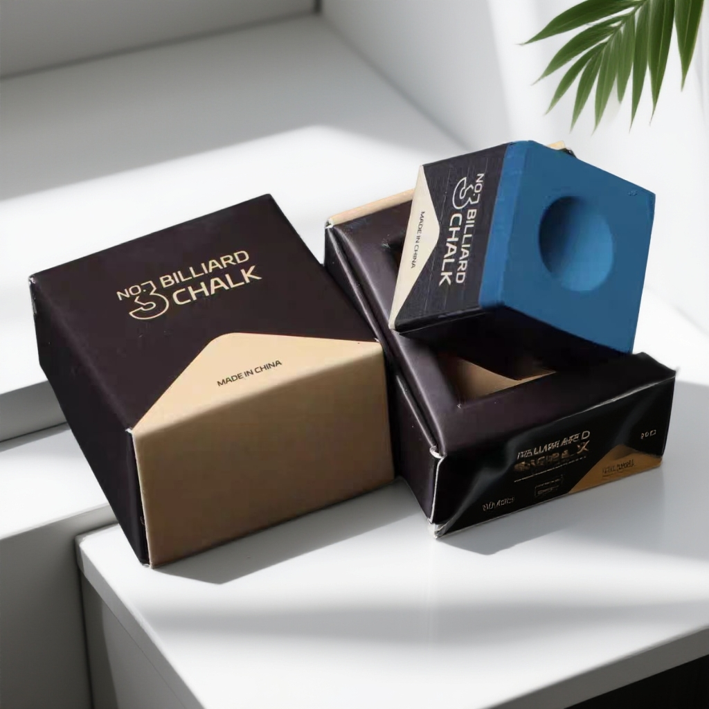 叁号巧克/皮头球杆台球用品（连拆10盒）