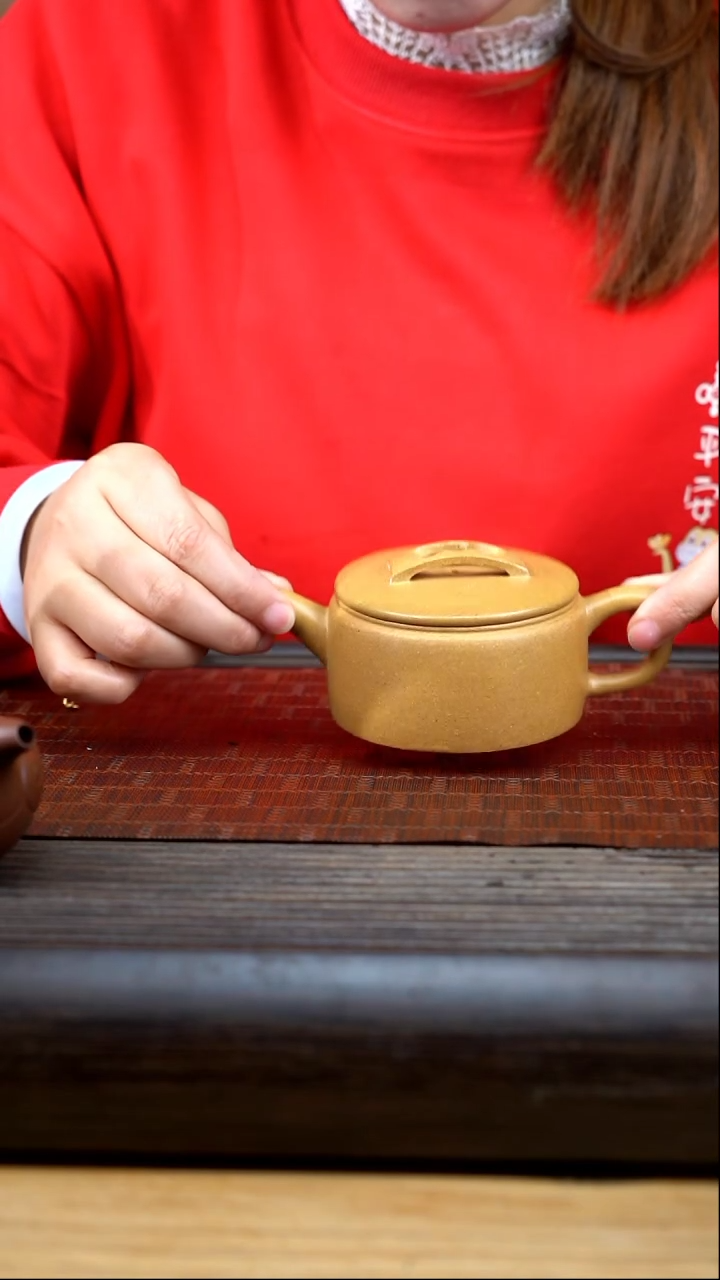 【闪购商品】紫砂茶壶sy 黄金段 汉瓦 微瑕不退不换