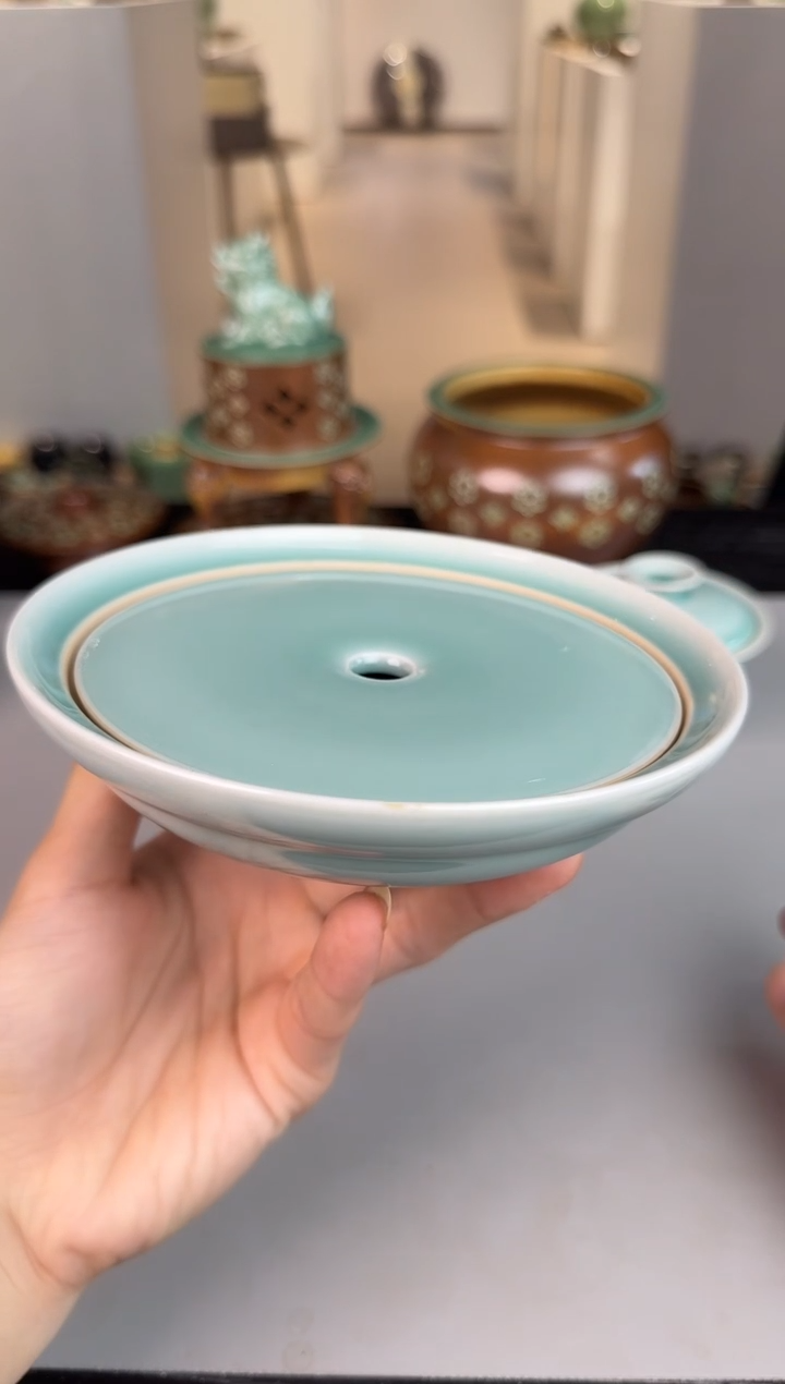 青瓷手工茶器不带礼盒包邮