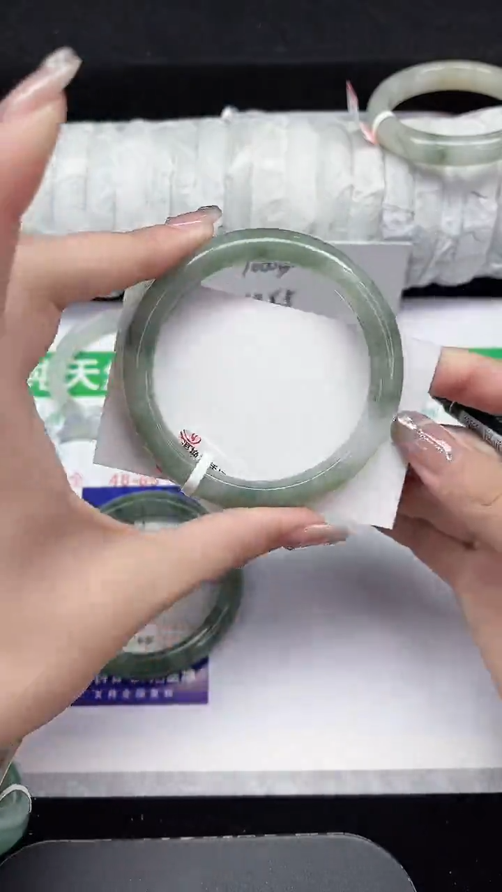 未镶嵌手镯石英质玉362-57/58
