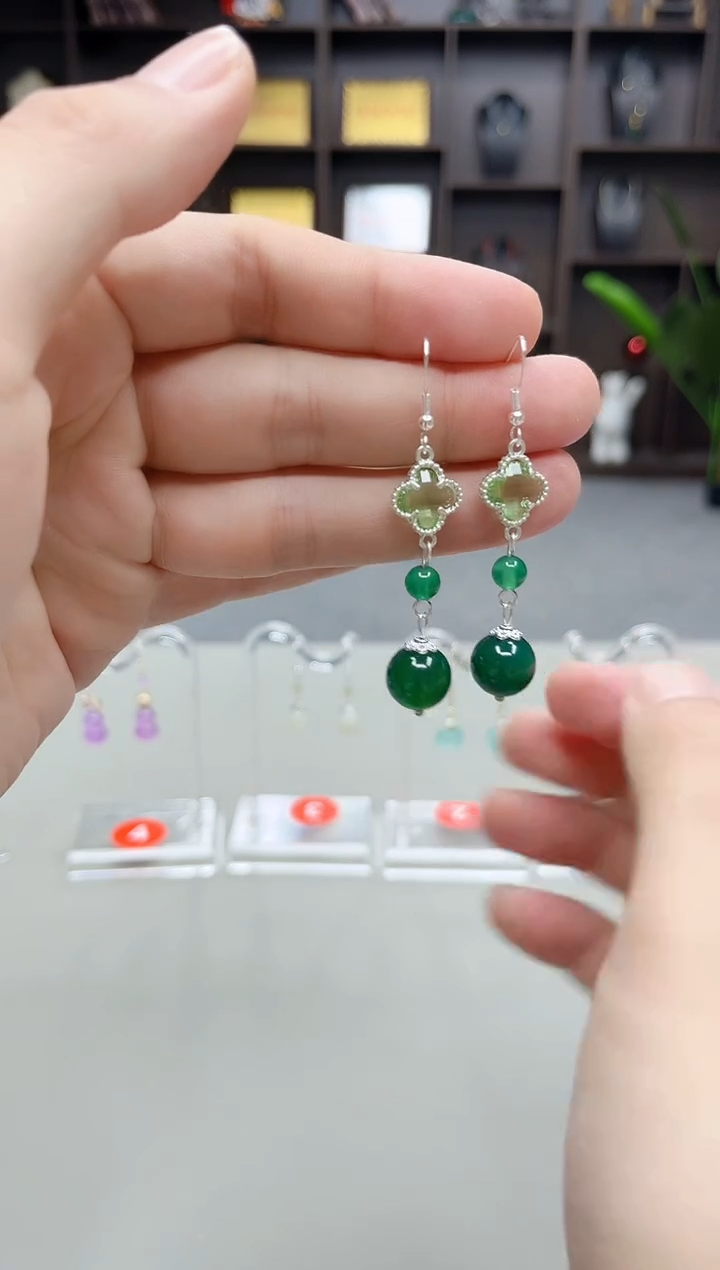 未镶嵌耳饰玛瑙/玉髓705000