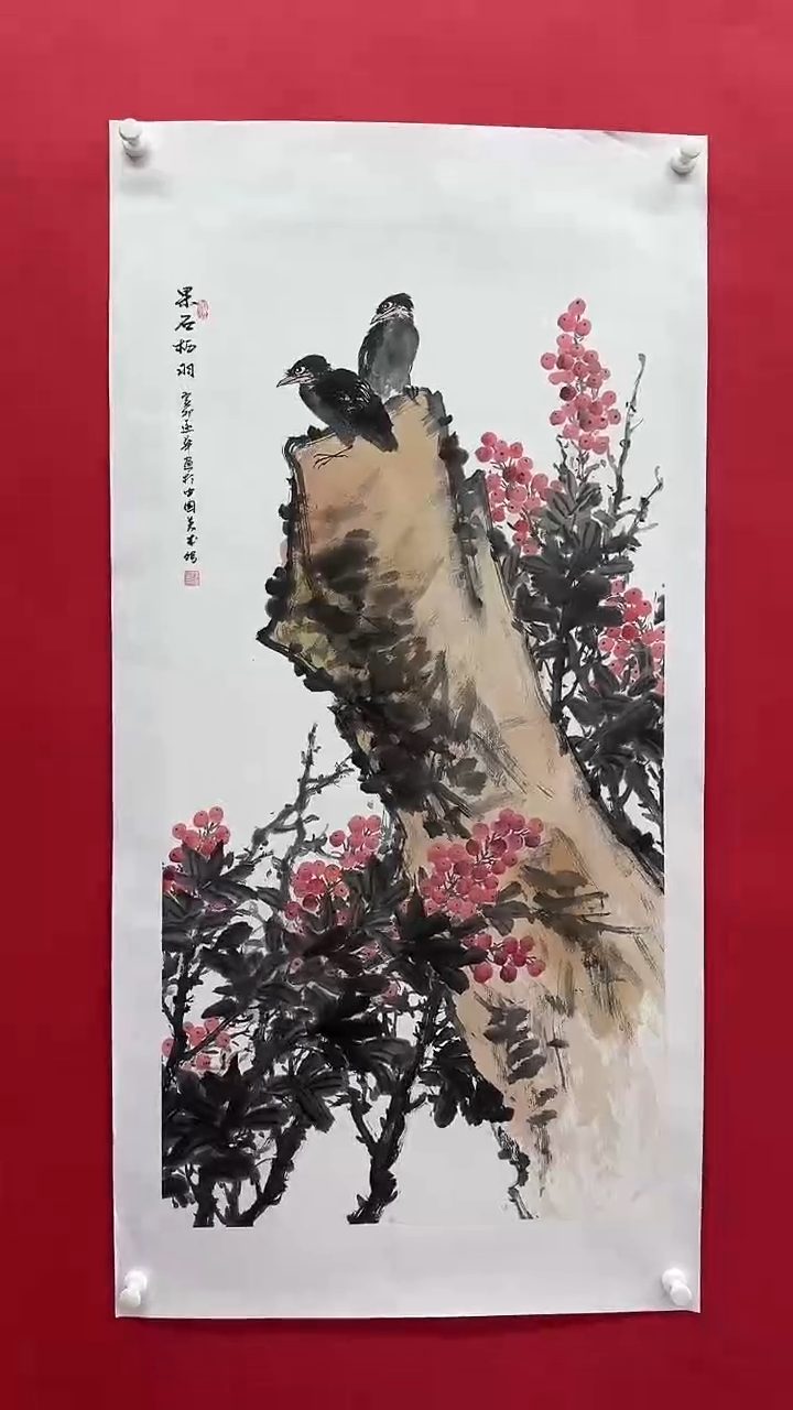国画作家陆远华纯手绘国画