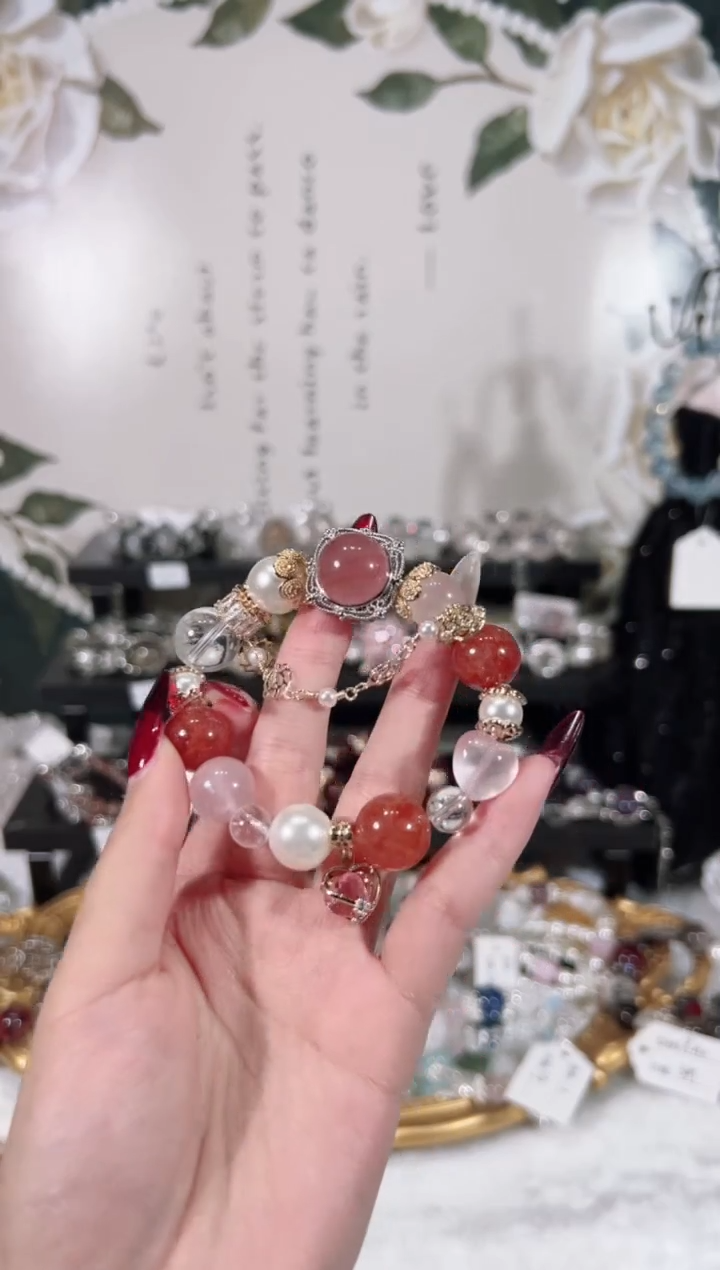 【闪购商品】水晶手链未镶嵌天然水晶默认微瑕，多样性发货发其一