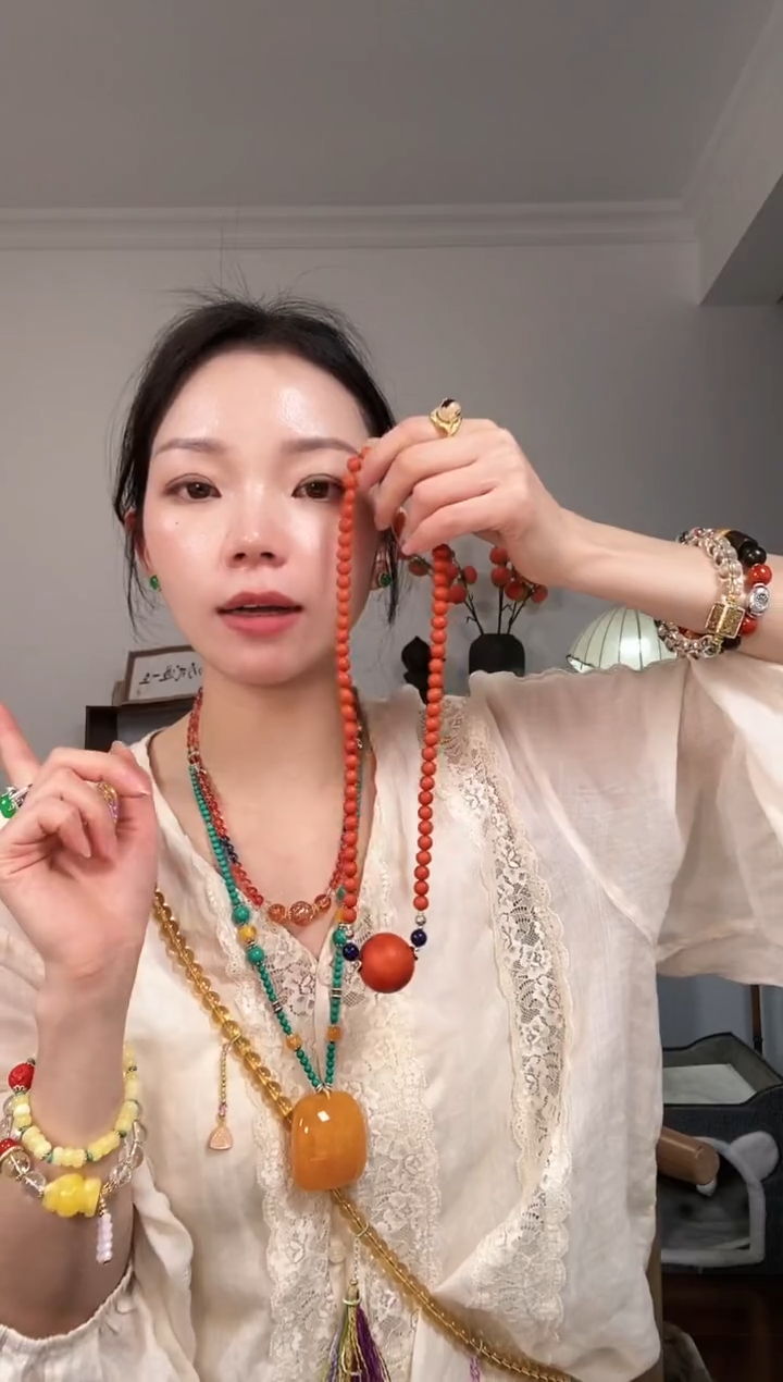 【闪购商品】琥珀颈饰未镶嵌Z213ZZZZZ