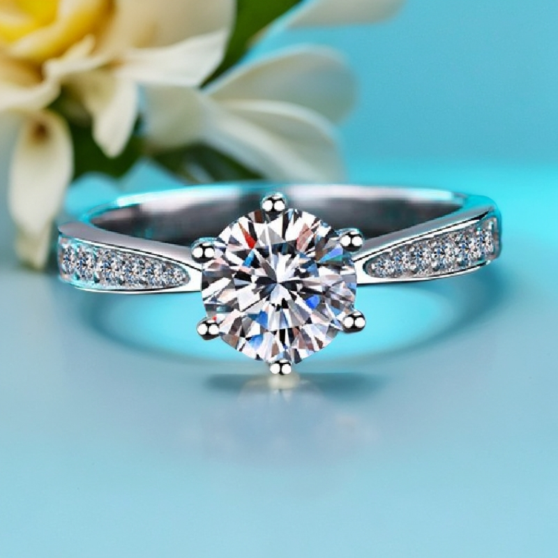 【先检后发】  1ct经典三生三世轻奢戒指ADY