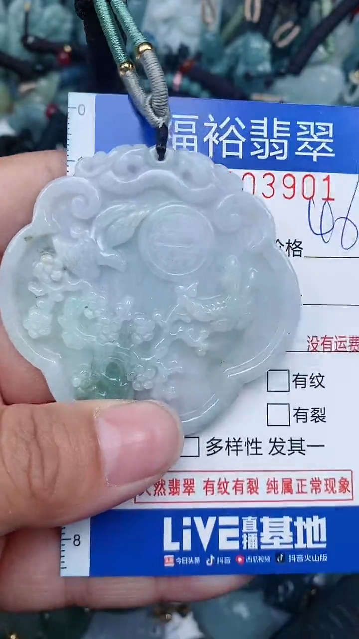 【闪购商品】翡翠颈饰未镶嵌...0003901