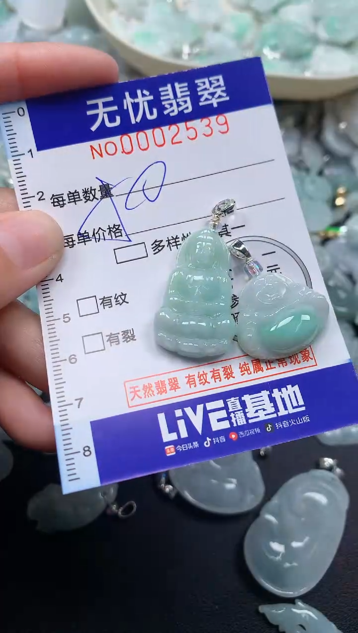 颈饰未镶嵌翡翠2539