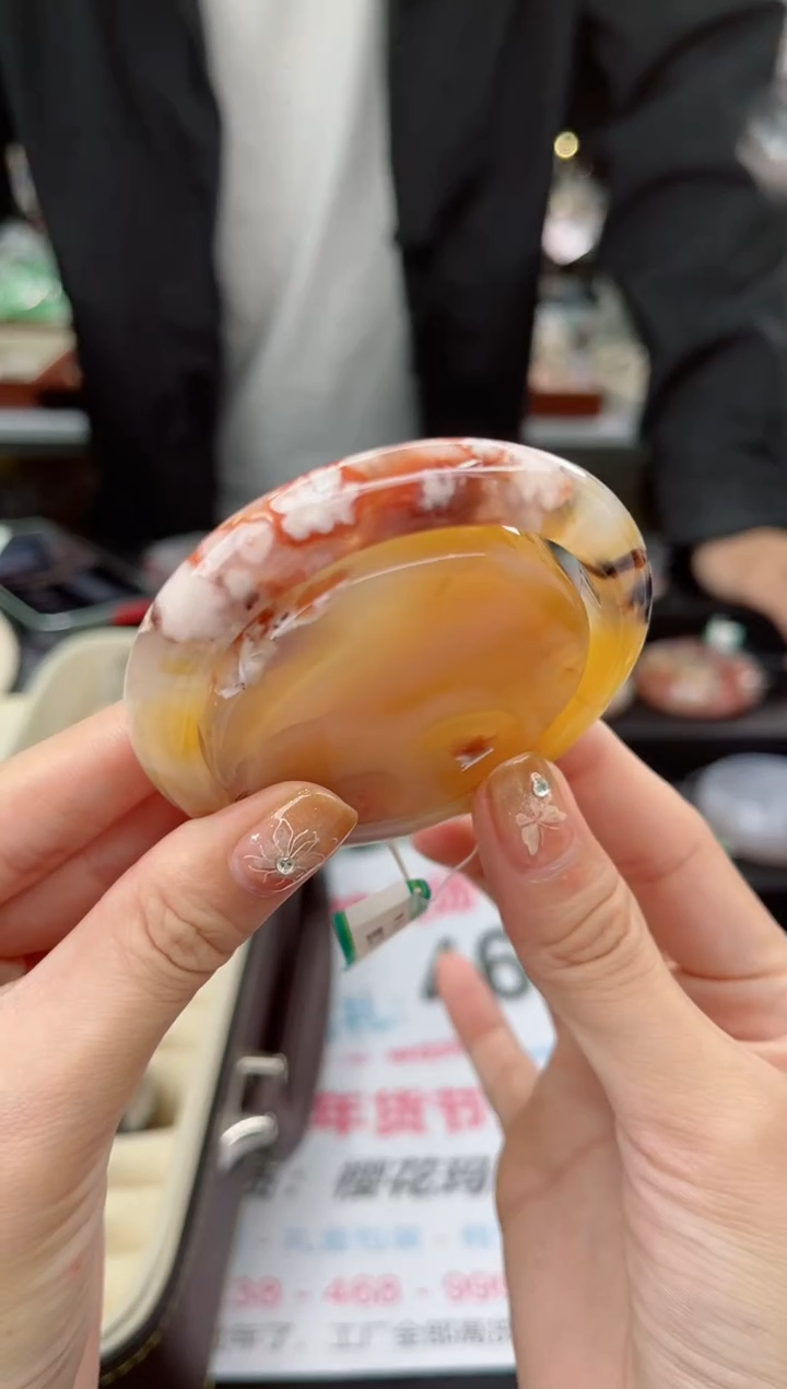 【闪购商品】石英质玉手镯未镶嵌53圈口（赠品镯心）6563441