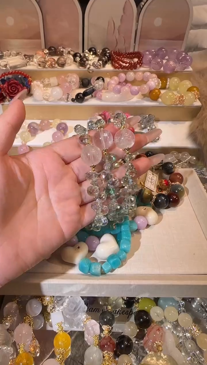 未镶嵌手链水晶多样发一