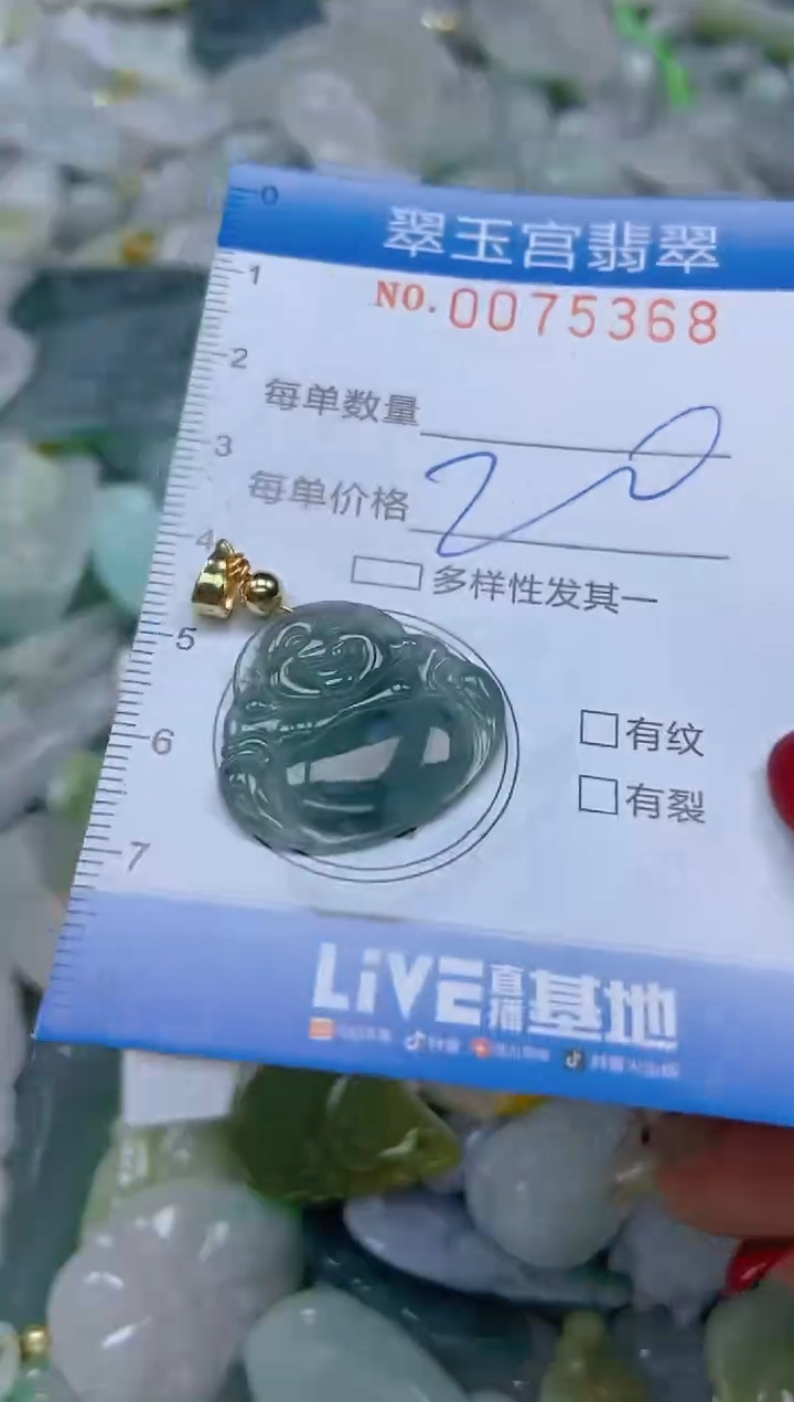 【闪购商品】翡翠颈饰未镶嵌闪购0075368