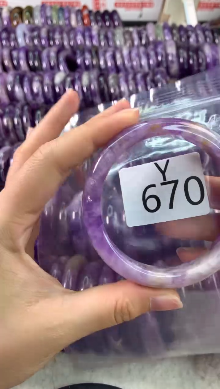 【闪购商品】水晶水晶手镯Y未镶嵌670-58