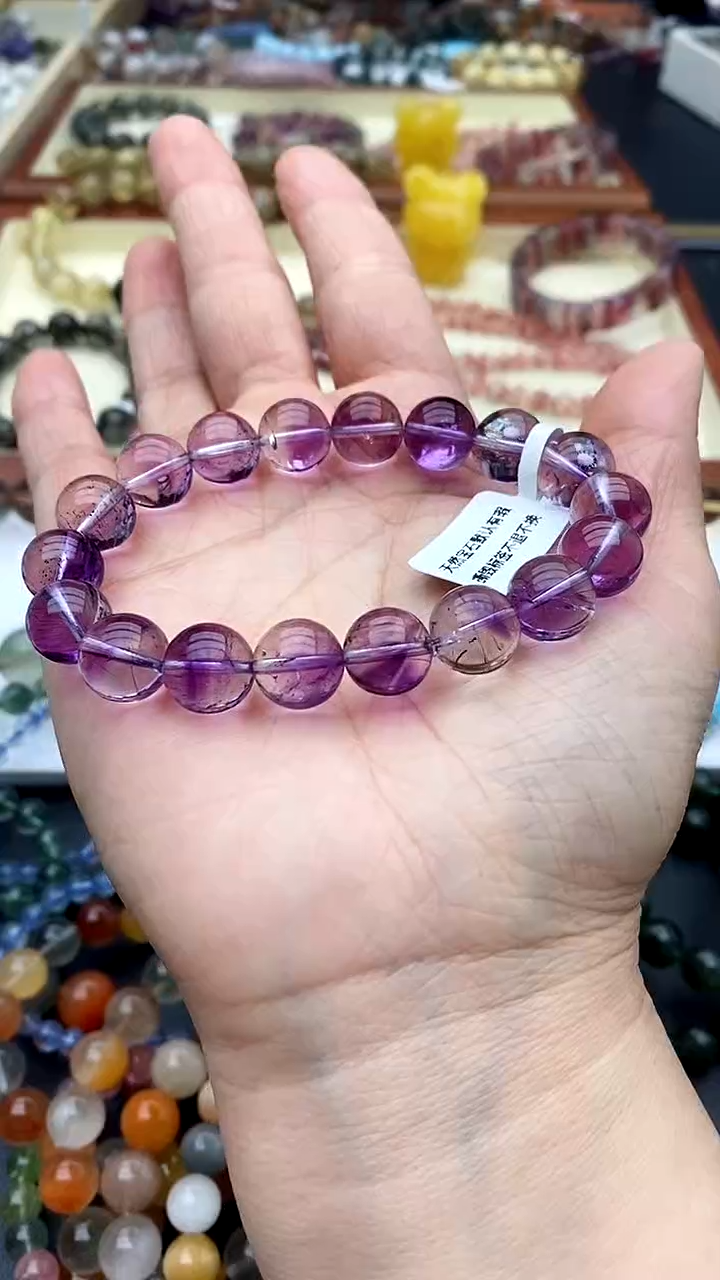 【闪购商品】水晶手链未镶嵌紫超11+