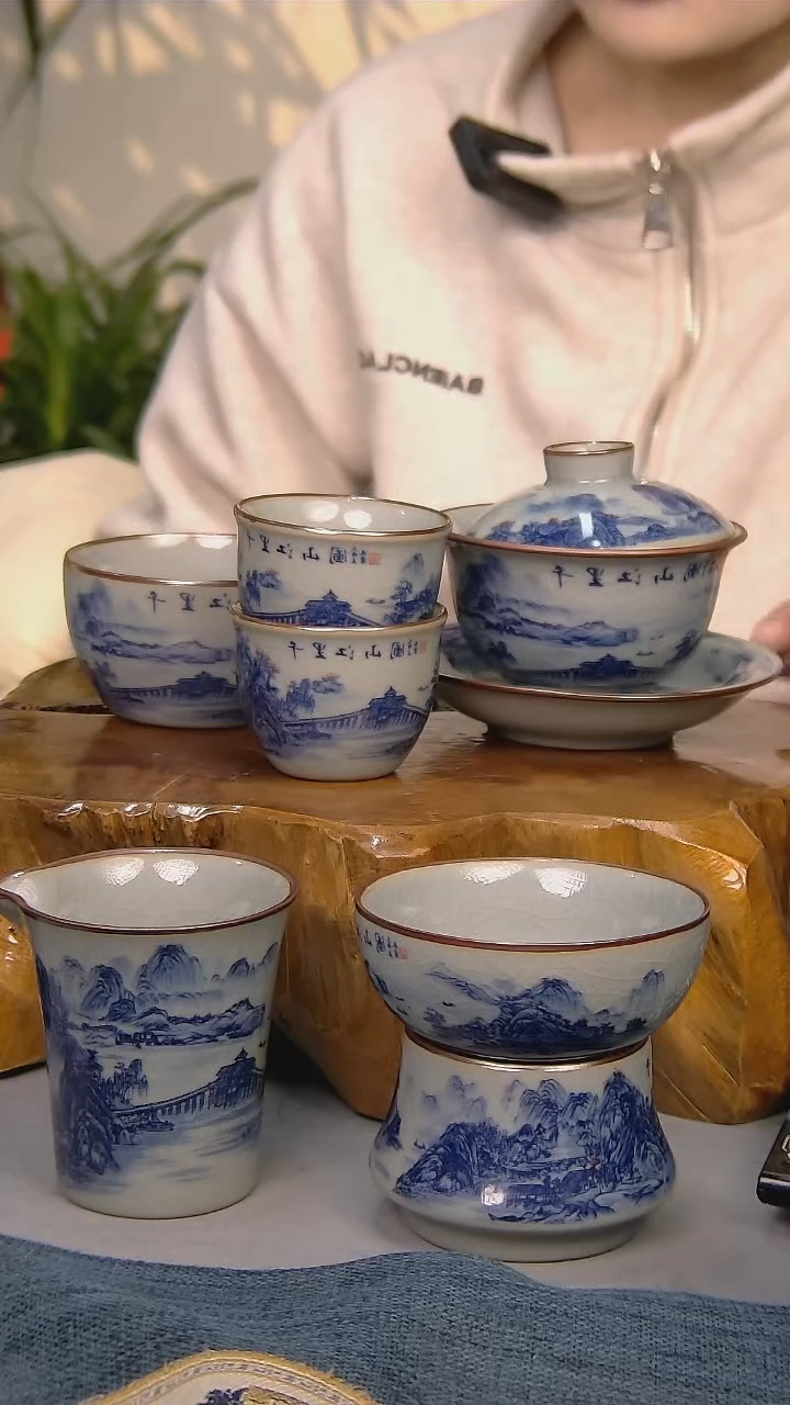 【闪购商品】简装家用款6件套 陶瓷家用茶具系列