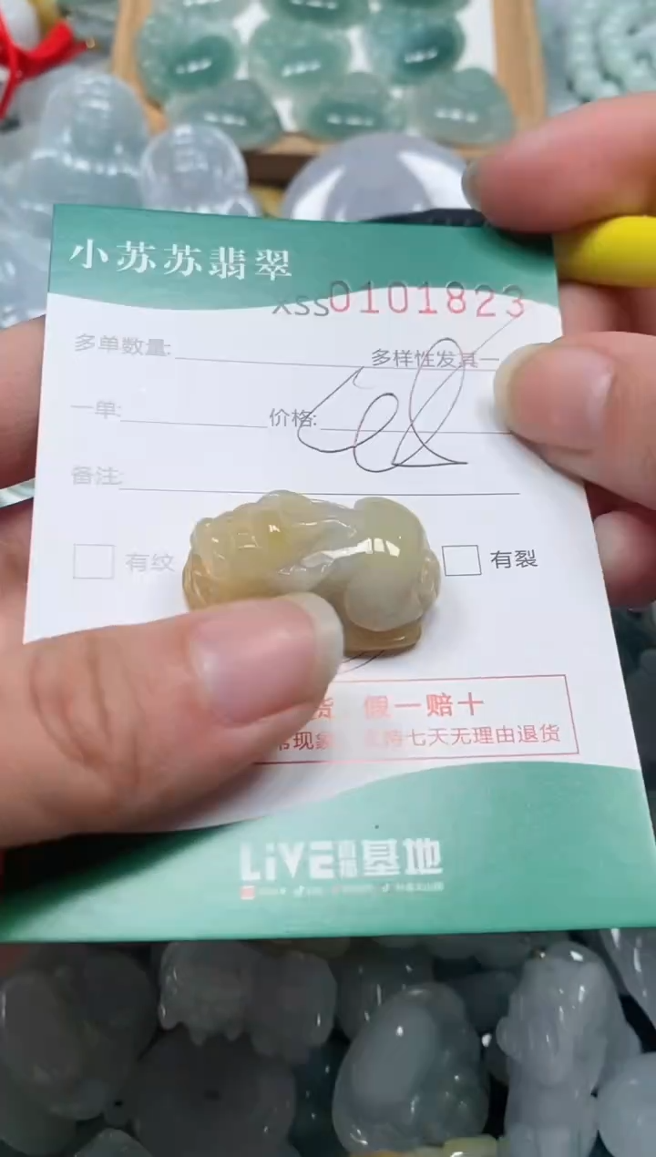 【闪购商品】翡翠颈饰未镶嵌闪购商品0101823