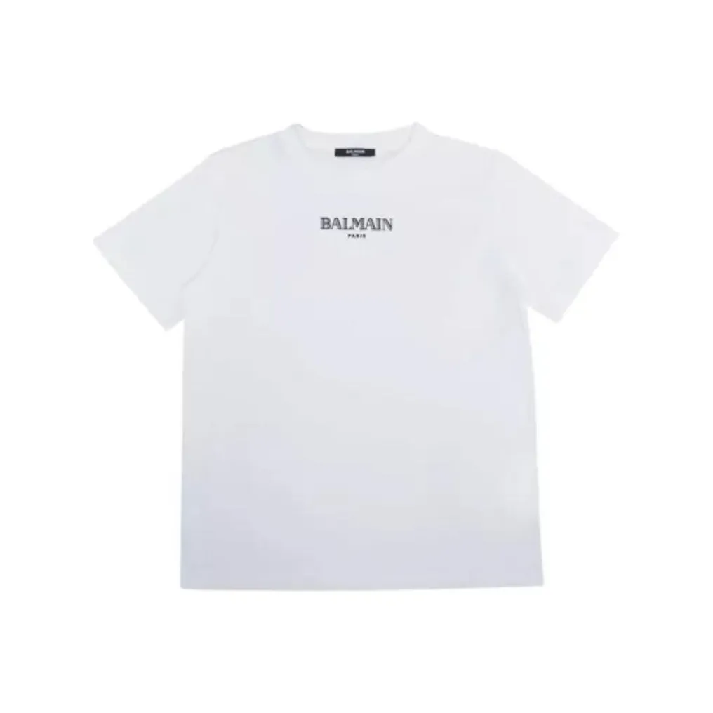 未使用 BALMAIN/巴尔曼 T恤 SS25 Logo圆领短袖