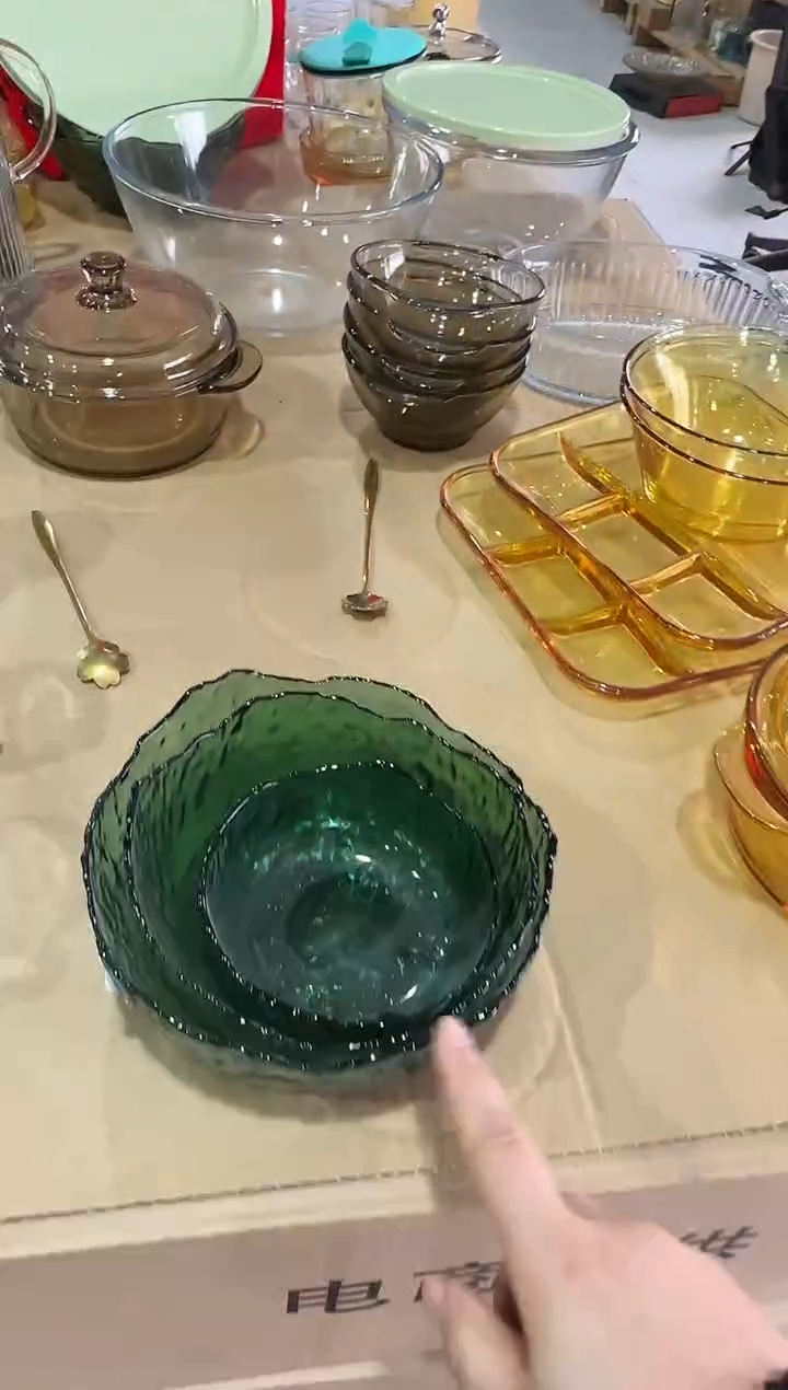 【闪购商品】玻璃无盖款青苹果闪购价*3件套