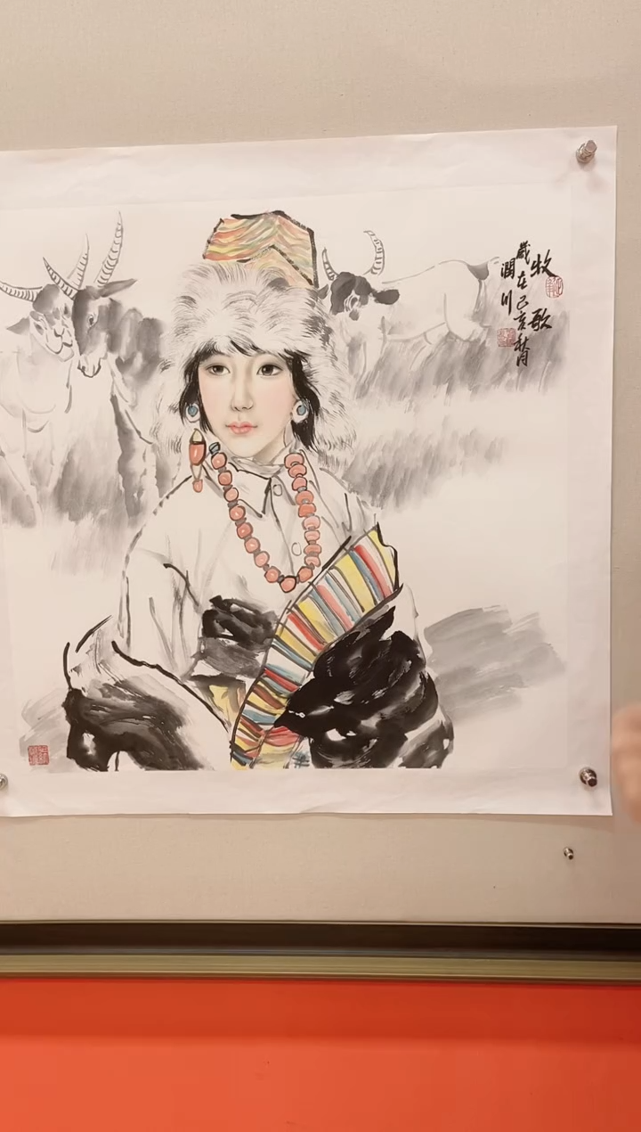 【闪购商品】国画贺润川老师国画作品58