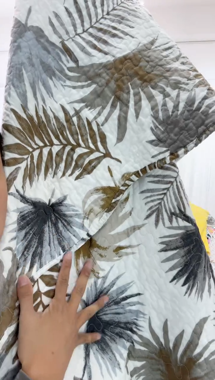 棉180*230纯棉床盖48号微瑕