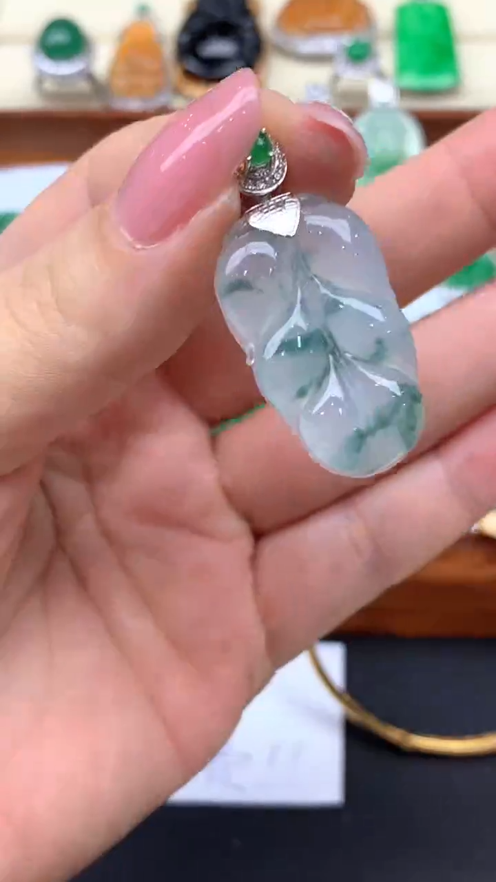 【闪购商品】翡翠颈饰未镶嵌398-天然翡翠