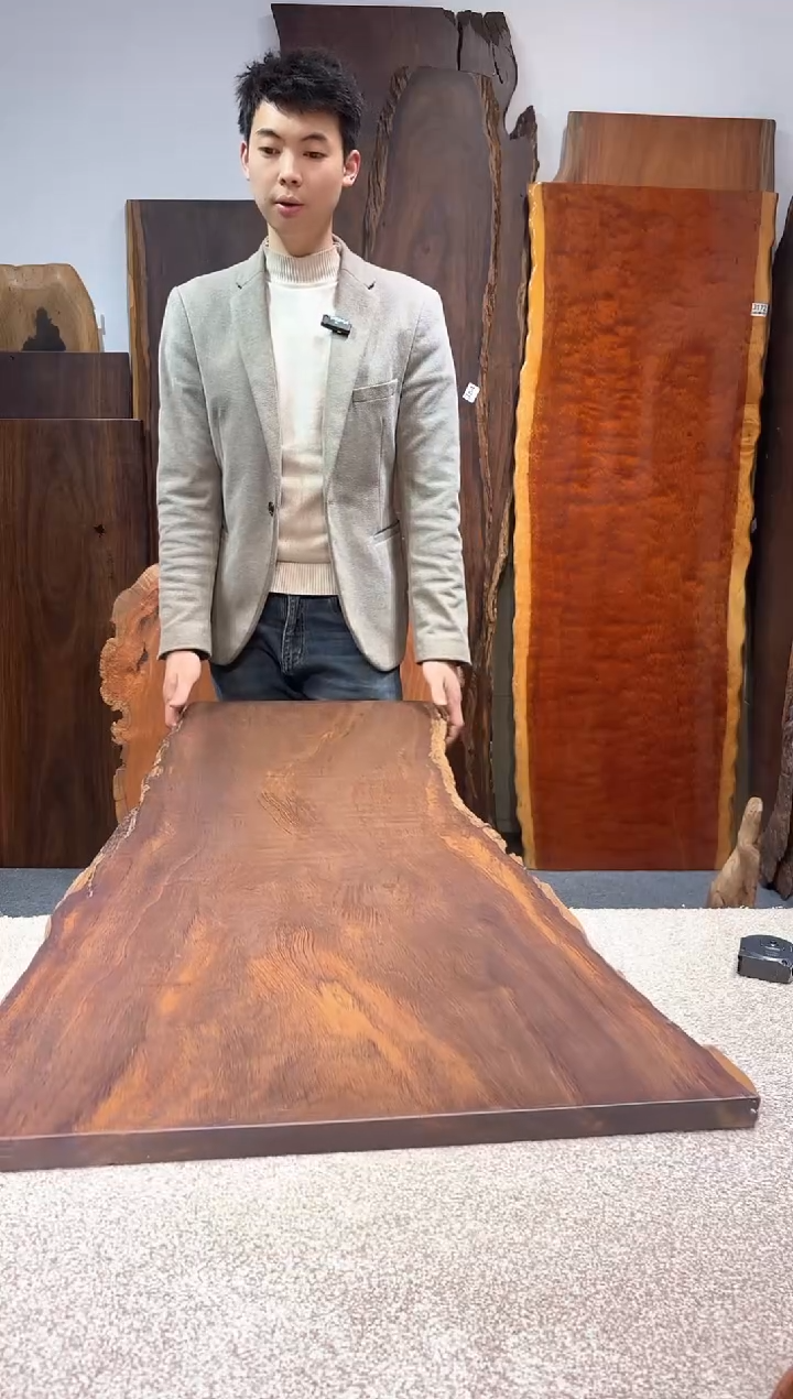 【闪购商品】风车木（黑檀木）尺寸109*51*2.5编号248